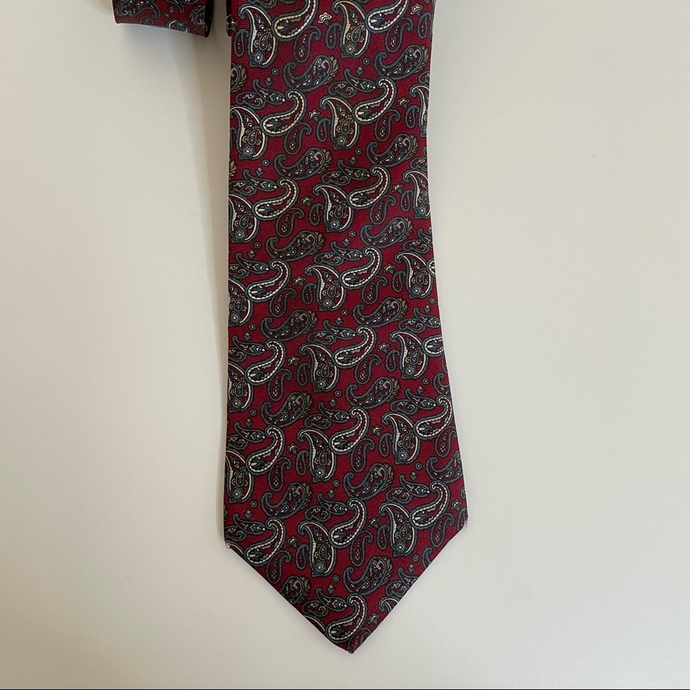 Vintage Christian Dior Tie Paisley Print